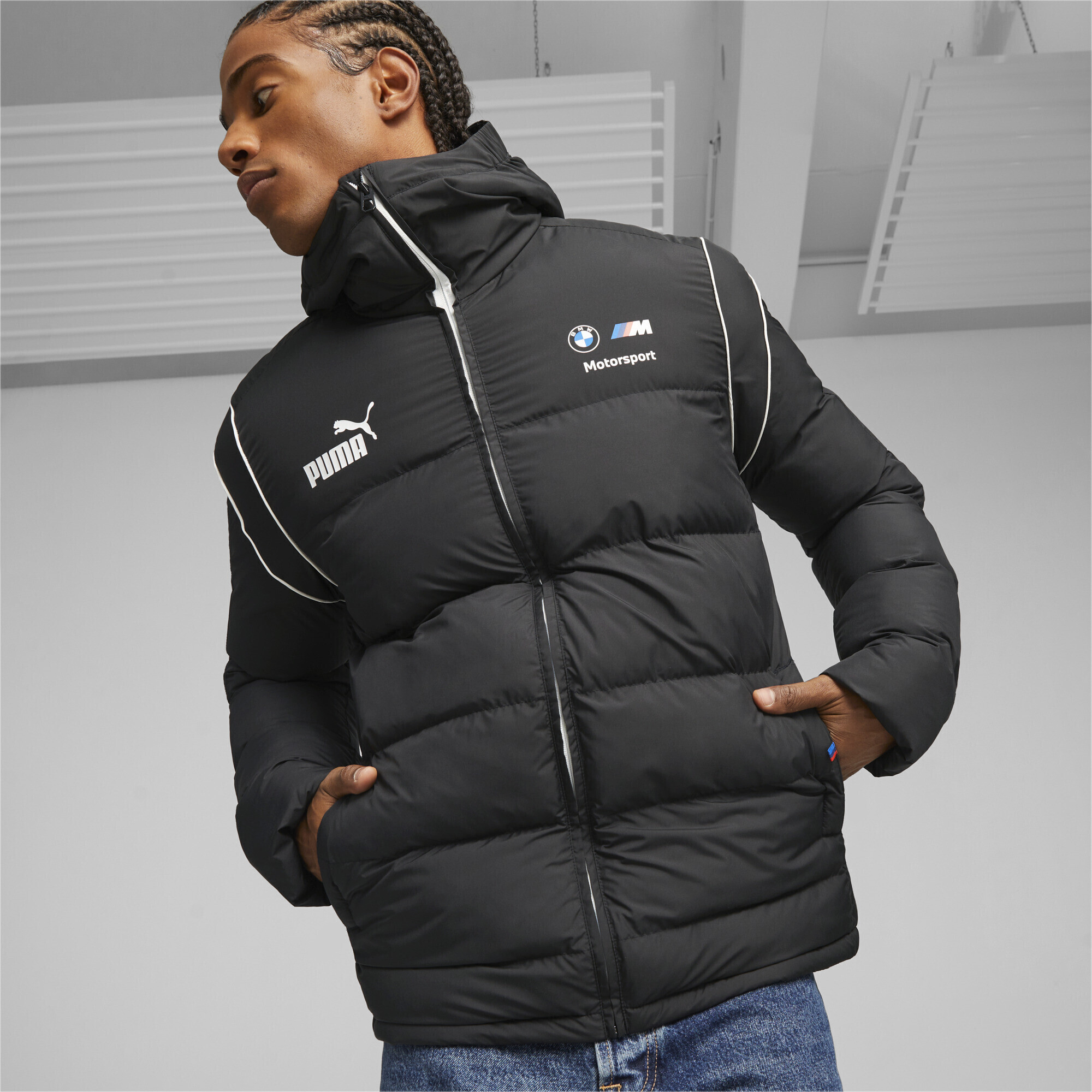 puma bmw mms padded jacket